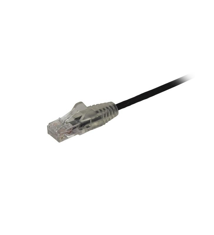 StarTech.com N6PAT50CMBKS cabluri de rețea 0,5 m Cat6 U/UTP (UTP) Negru