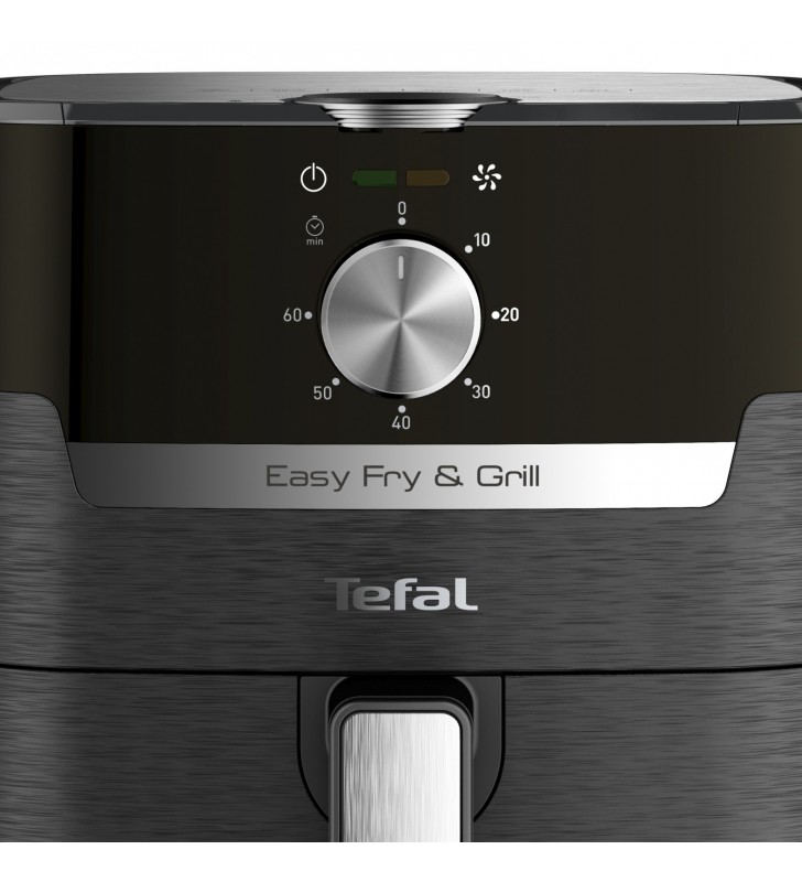 Tefal Easy Fry & Grill EY501815 friteuză Singur 4,2 L De sine-stătător 1550 W Friteuză cu aer cald Negru