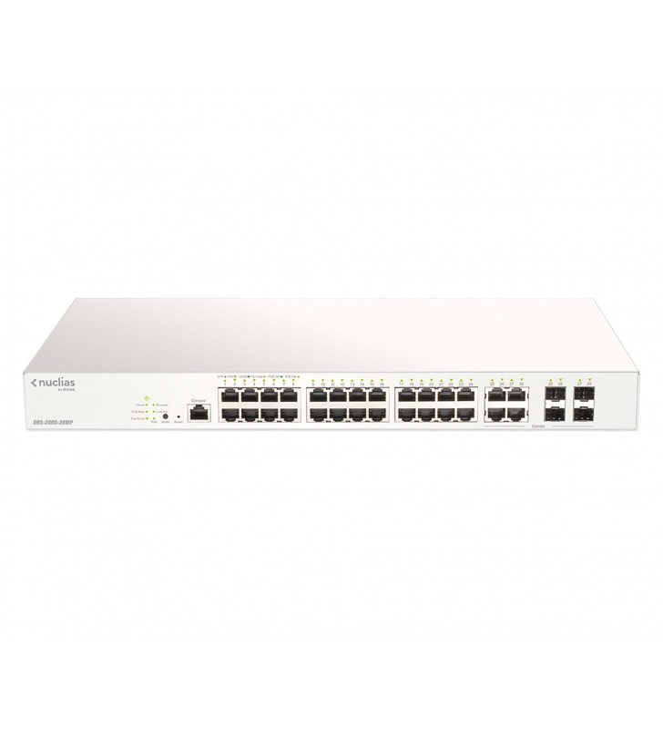 D-Link DBS-2000-28MP switch-uri Gestionate Gigabit Ethernet (10/100/1000) Gri