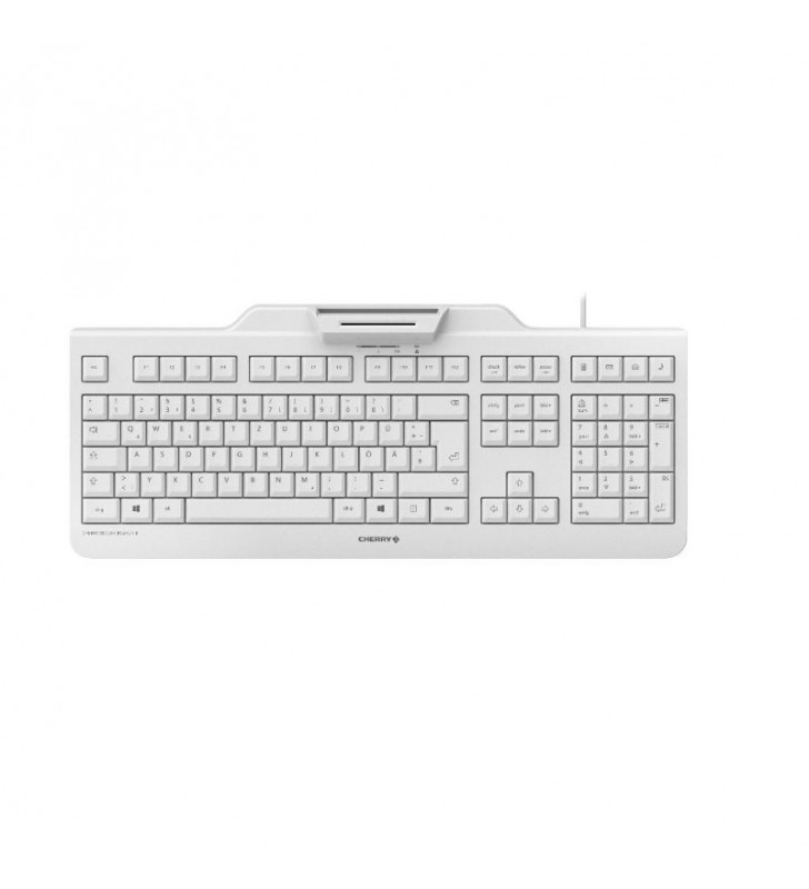 CHERRY JK-A0400EU-0 tastaturi USB QWERTZ Engleză SUA Gri