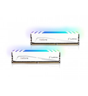 16GB 3600MHZ DDR4 RAM MUSHKIN REDLINE LUMINA WHITE CL18 (2X8GB) (MLB4C360JNNM8GX2)