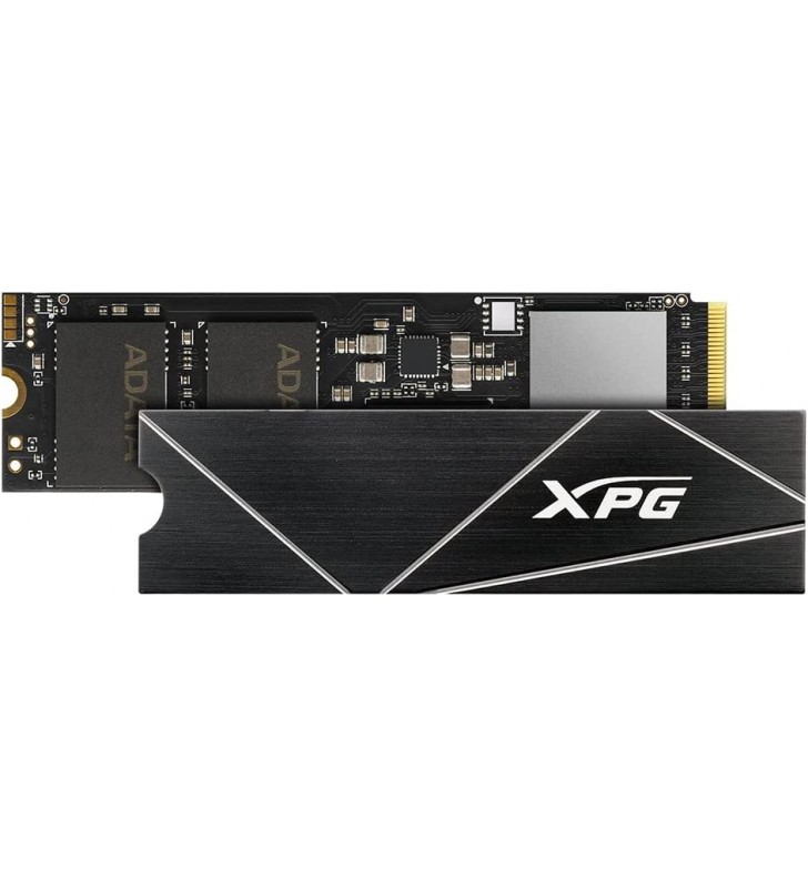 XPG Blade GAMMIX S70 512GB, funcționează cu Playstation 5, SSD intern pentru jocuri PCIe Gen4 M.2 2280 de până la 7.400 MB/s (AGAMIXS70B-512G-CS)