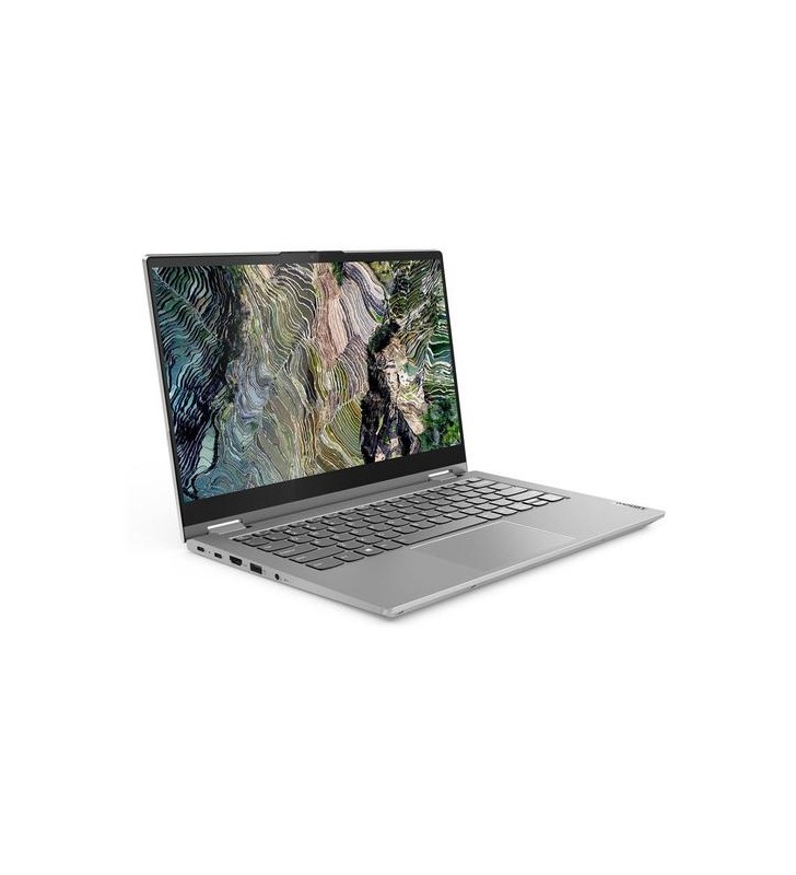 Laptop 2in1 Lenovo ThinkBook 14s Yoga ITL (Procesor Intel® Core™ i7-1255U (12M Cache, up to 4.70 GHz), 14" FHD, Touch, 16GB, 512GB SSD, Intel® Iris Xe Graphics, Windows 11 Pro, Gri)