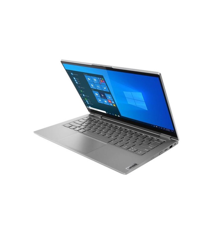 Laptop 2in1 Lenovo ThinkBook 14s Yoga ITL (Procesor Intel® Core™ i7-1255U (12M Cache, up to 4.70 GHz), 14" FHD, Touch, 16GB, 512GB SSD, Intel® Iris Xe Graphics, Windows 11 Pro, Gri)