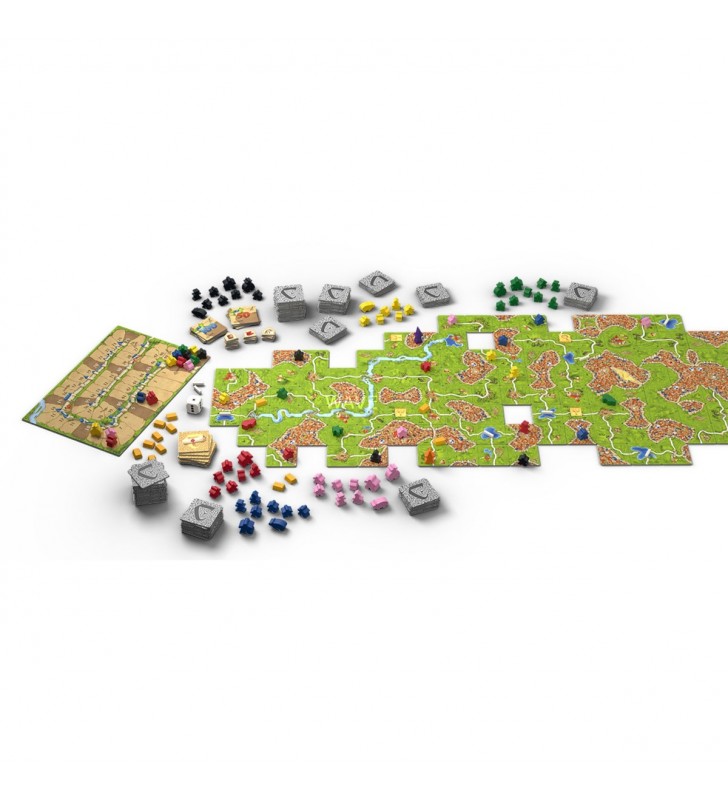 Asmodee Carcassonne Big Box (V3.0), joc de societate