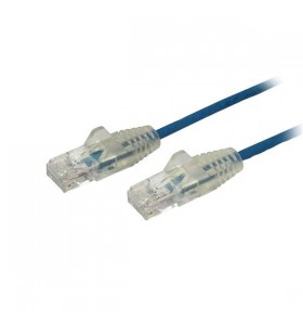 StarTech.com N6PAT300CMBLS cabluri de rețea 3 m Cat6 U/UTP (UTP) Albastru