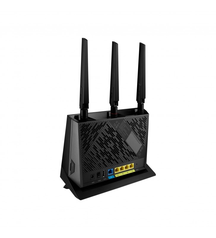 ASUS 4G-AC86U router wireless Gigabit Ethernet Bandă dublă (2.4 GHz/ 5 GHz) Negru