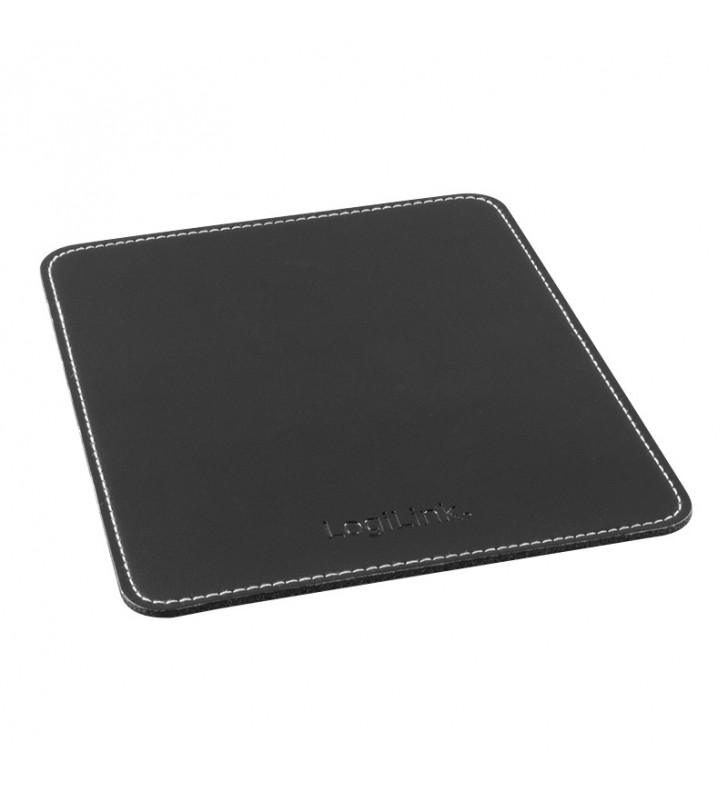 Mouse Pad, Leather Design, black "ID0150"