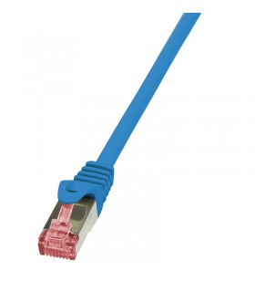 Patch Cable Cat.6 S/FTP blue  5,00m, PrimeLine "CQ2076S"
