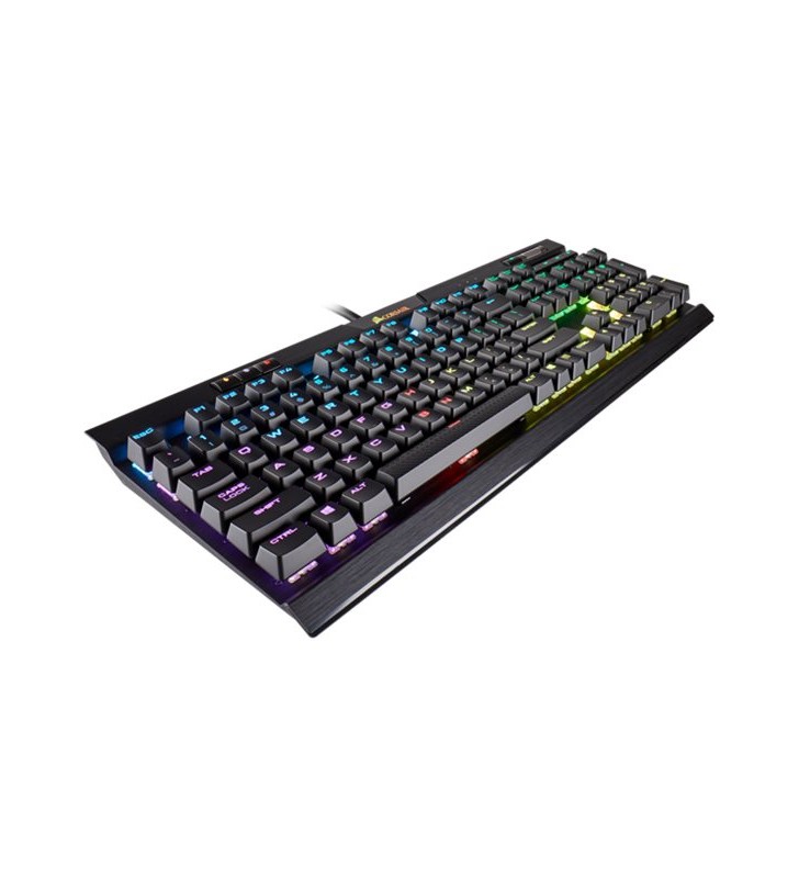 CORSAIR CH-9109010-NA Corsair K70 RGB MK.2 Mechanical Gaming Keyboard - Cherry MX Red, NA
