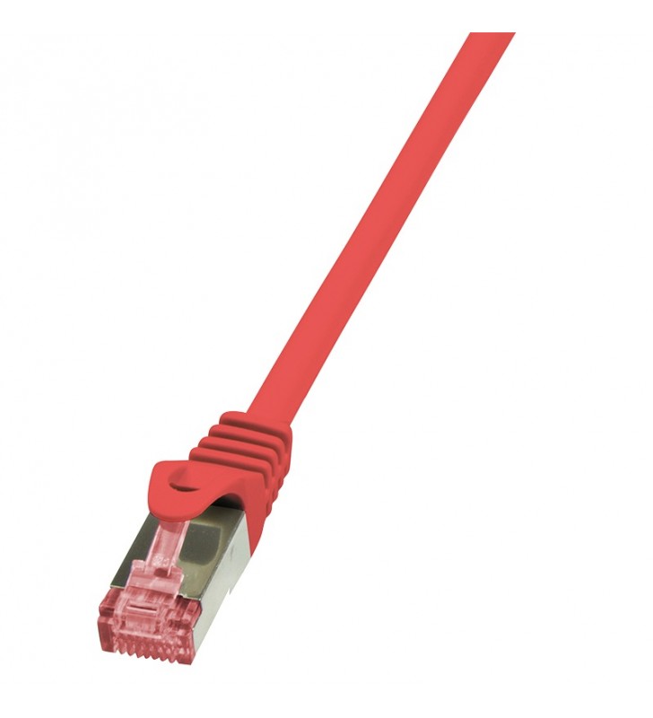 Patch Cable Cat.6 S/FTP red  3,00m, PrimeLine "CQ2064S"