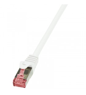 Patch Cable Cat.6 S/FTP white  2,00m, PrimeLine "CQ2051S"