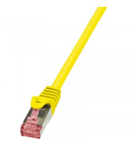 Patch Cable Cat.6 S/FTP yellow  3,00m, PrimeLine "CQ2067S"