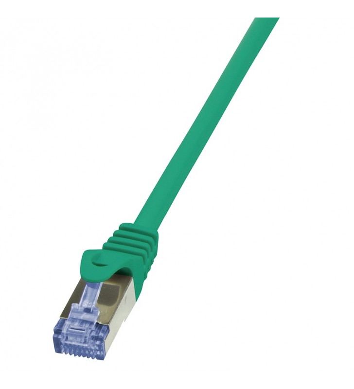 Patch Cable Cat.6A S/FTP green  1,50m, PrimeLine q"CQ3045S"