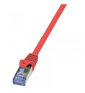 Patch Cable Cat.6A S/FTP red  5,00m, PrimeLine "CQ3074S"