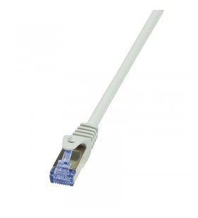 Patch Cable Cat.7 10G S/FTP, conector Cat.6A, GREY 3m
