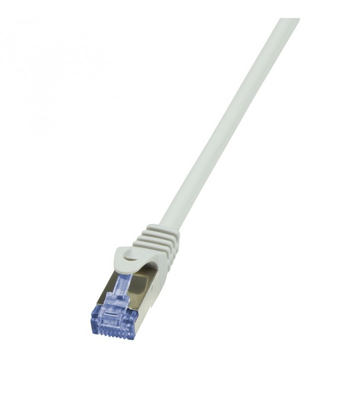 Patch Cable Cat.7 10G S/FTP, conector Cat.6A, GREY 7,5m