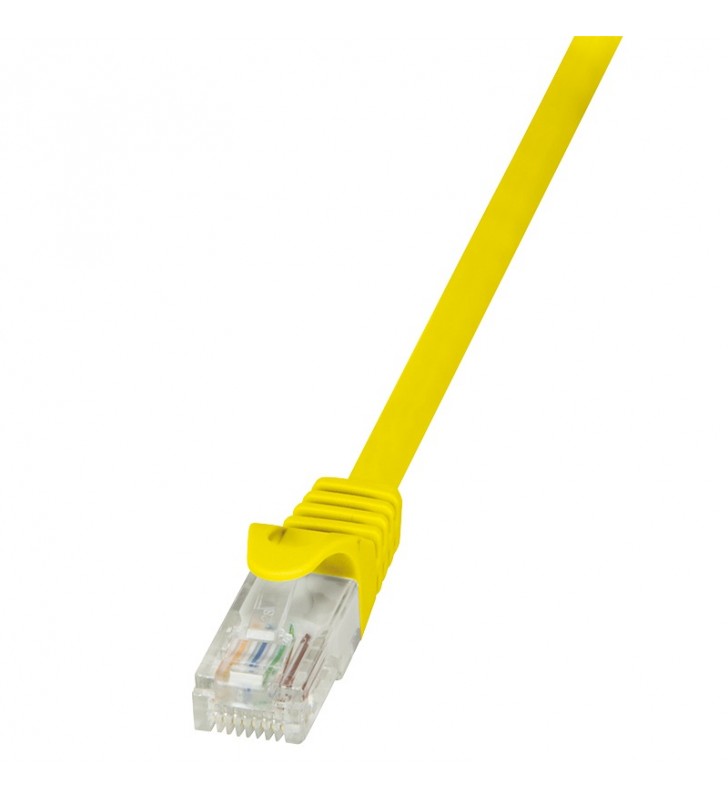 Patch Cable Cat.6 U/UTP yellow  3,00m EconLine "CP2067U"