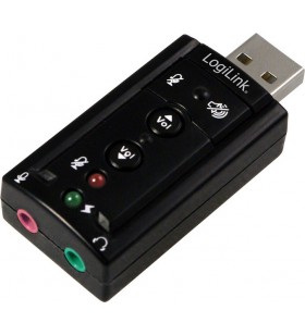 PLACA DE SUNET LOGILINK 7.1  USB "UA0078"