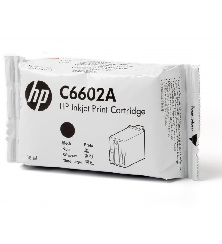 HP C6602A cartușe cu cerneală Original Negru 1 buc.