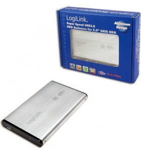 RACK EXTERN LOGILINK 2.5" HDD SATA to USB3.0, Aluminiu, silver "UA0106A"
