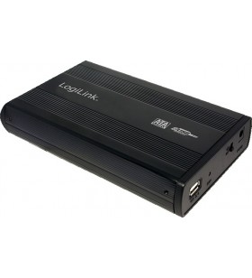 RACK EXTERN LOGILINK 3.5" HDD SATA to USB2.0, Aluminiu, black, "UA0082"