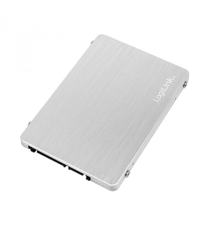 RACK EXTERN LOGILINK M.2 SSD, Aluminiu, silver, "AD0021"