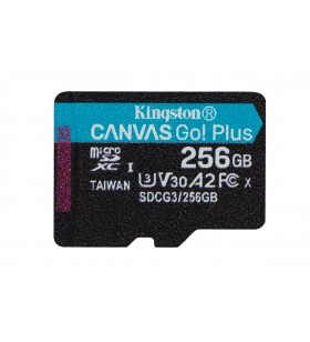 Kingston Technology Canvas Go! Plus memorii flash 256 Giga Bites MicroSD Clasa 10 UHS-I