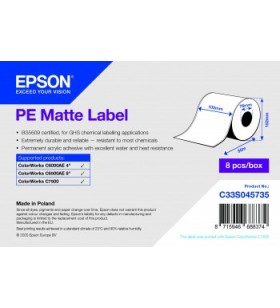 Epson C33S045735 etichete pentru imprimante Alb Eticheta imprimantă auto-adezivă