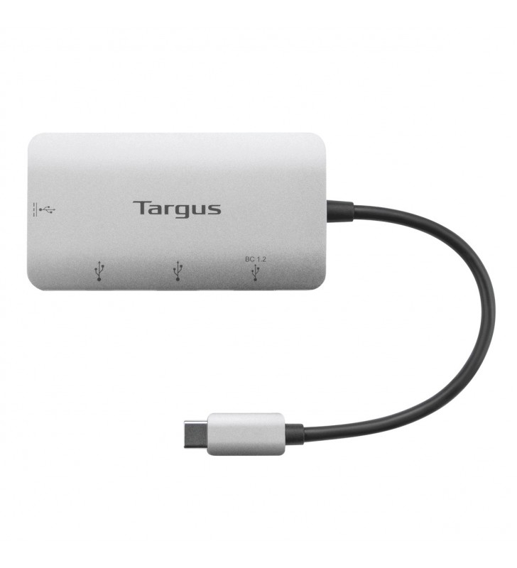 Targus ACH228 USB-C 2x USB-A+2x USB-C Argint