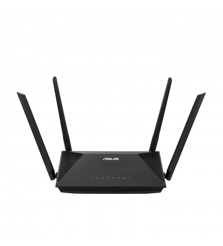 ASUS RT-AX1800U router wireless Gigabit Ethernet Bandă dublă (2.4 GHz/ 5 GHz) Negru