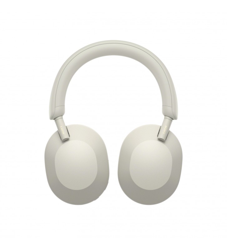 Sony WH-1000XM5 Căști Prin cablu & Wireless Bandă de fixare pe cap Apeluri/Muzică Bluetooth Argint