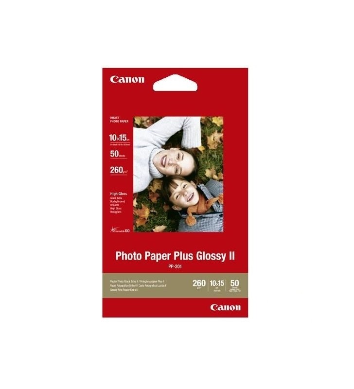 Canon PP-201 hârtii fotografică Roşu Glasată tip high-gloss