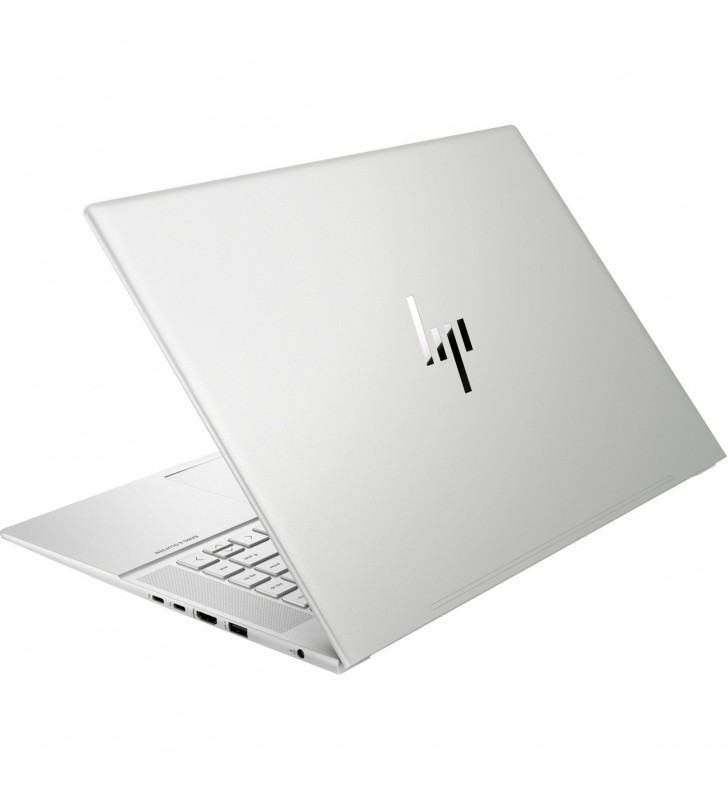 Laptop ultraportabil HP ENVY 14-eb1001nq cu procesor Intel® Core™ i7-11390H, 14", 2.2K, 16GB, 512GB SSD, NVIDIA® GeForce RTX™ 3050 4GB, Windows 11 Home, Argintiu