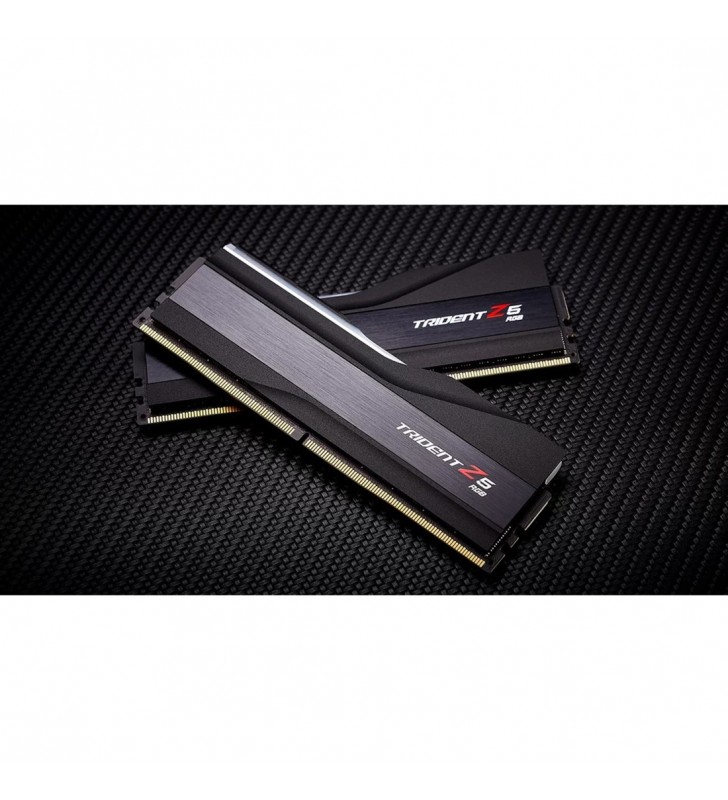 Kit de memorie G.Skill DIMM 32GB DDR5-6800 (negru, F5-6800J3445G16GX2-TZ5RK, Trident Z5 RGB, XMP)