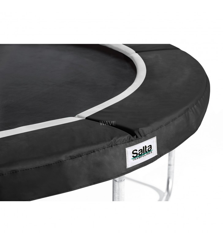 Combo trambulină Salta, echipament de fitness (negru, rotund, 427 cm)