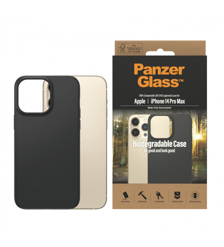 PanzerGlass Biodegradable Case Apple iP carcasă pentru telefon mobil Copertă Transparente