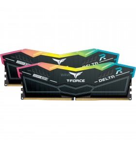 Kit de memorie Team Group DIMM 32GB DDR5-6000 (negru, FF3D532G6000HC30DC01, Delta RGB, XMP)