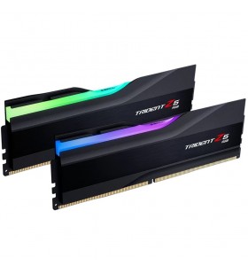 Kit de memorie G.Skill DIMM 32GB DDR5-7600 (negru, F5-7600J3646G16GX2-TZ5RK, Trident Z5 RGB, XMP)