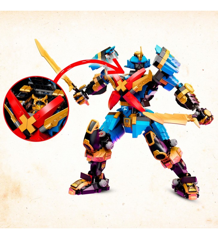 Jucărie de construcție LEGO 71775 Ninjago Nya Samurai X-Mech
