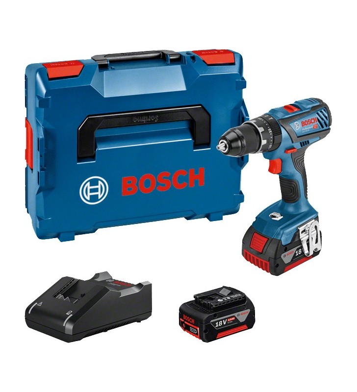 Bosch GSB 18V-28 Professional Negru, Albastru