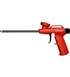 Pistol plastic fischer PUP K2 Plus, pistol cartuș (roșu, pentru spumă monocomponentă pentru pistol)