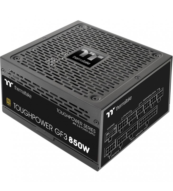 Thermaltake Toughpower GF3 850W, sursa PC (negru, 5x PCIe, management cablu, 850 wați)