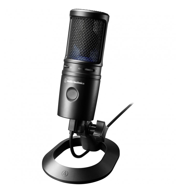 Audio Technica AT2020USBX, microfon (negru, USB-C, mufă de 3,5 mm)