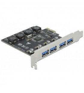 DeLOCK PCIe x1 până la 4x ext. USB tip A USB 3.2 Gen 1, controler USB