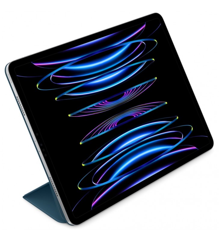 Apple Smart Folio, husă pentru tabletă (albastru, iPad Pro 12.9 (a 3-a/4-a/5-a/a 6-a generație))