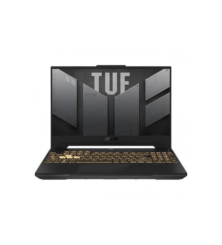 Laptop ASUS TUF Gaming F15 FX507ZC-HN128, Intel Core i7-12700H, 15.6inch, RAM 16GB, SSD 512GB, nVidia GeForce RTX 3050 4GB, No OS, Jaeger Gray