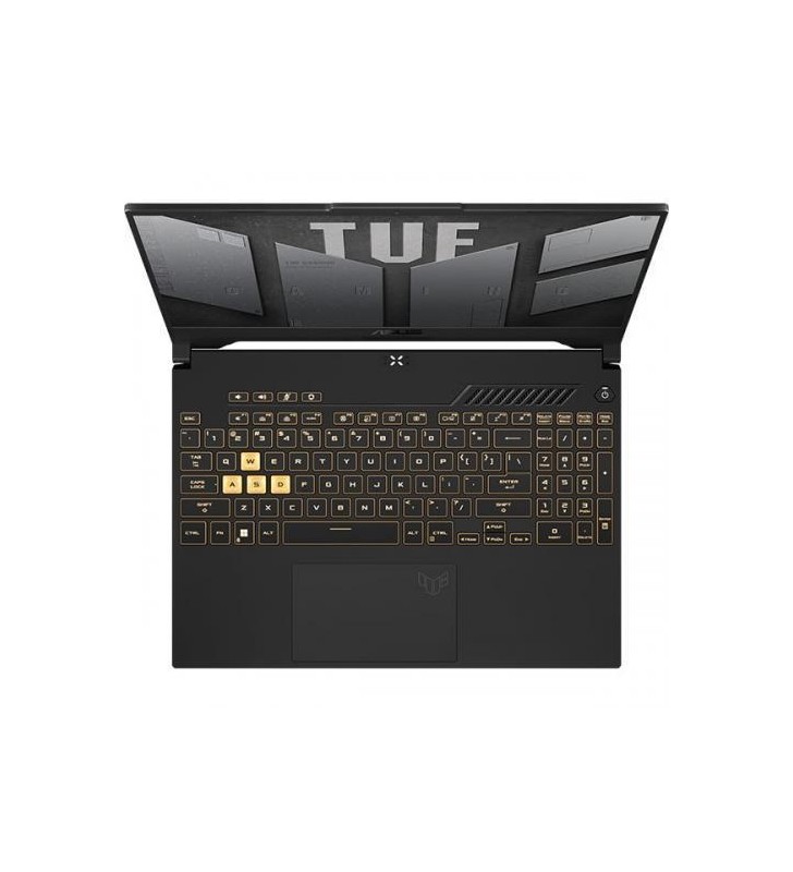 Laptop ASUS TUF Gaming F15 FX507ZC-HN128, Intel Core i7-12700H, 15.6inch, RAM 16GB, SSD 512GB, nVidia GeForce RTX 3050 4GB, No OS, Jaeger Gray