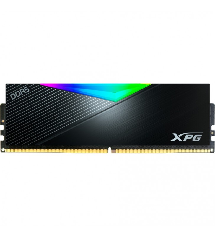 ADATA DIMM 16GB DDR5-5600, memorie (negru, AX5U5600C3616G-CLARBK, XPG Lancer RGB, XMP, EXPO, pentru AMD)
