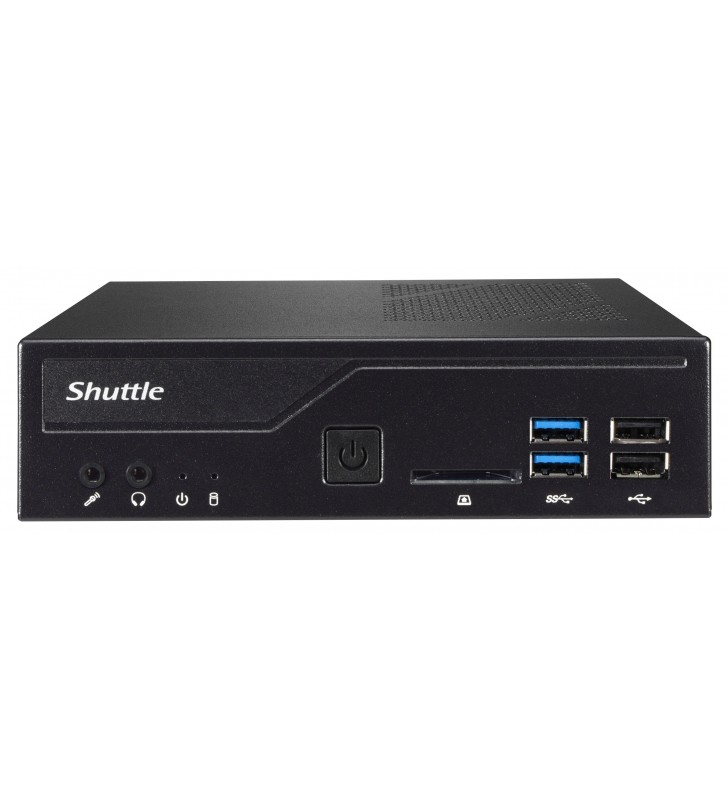 Shuttle XPС slim DH410 Dimensiune carcasă PC 3.5L Negru Intel H410 LGA 1200 (Socket H5)